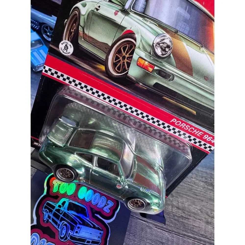 Hot wheels RLC Porsche 964 green